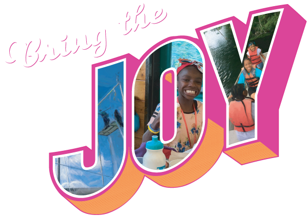 page header message image "bring the joy"