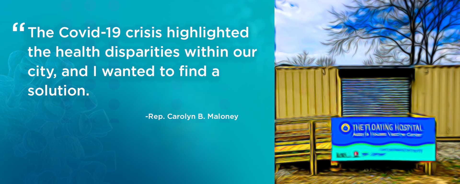 graphic with quote from rep. maloney