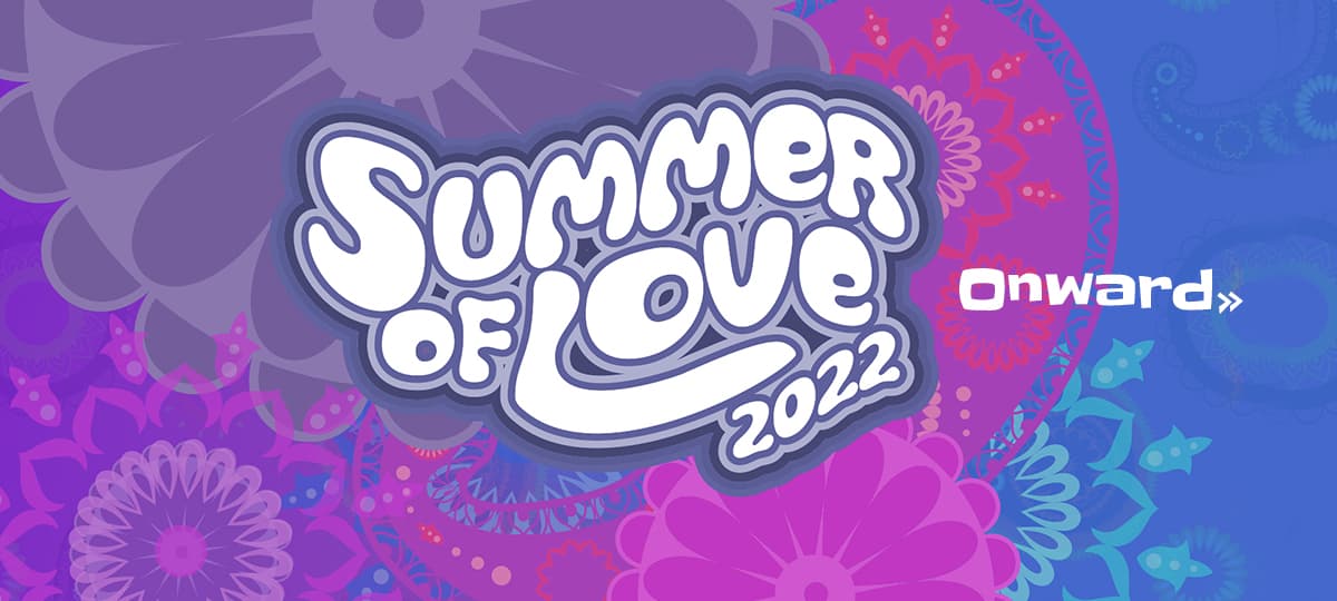 summer of love 2022 event graphic